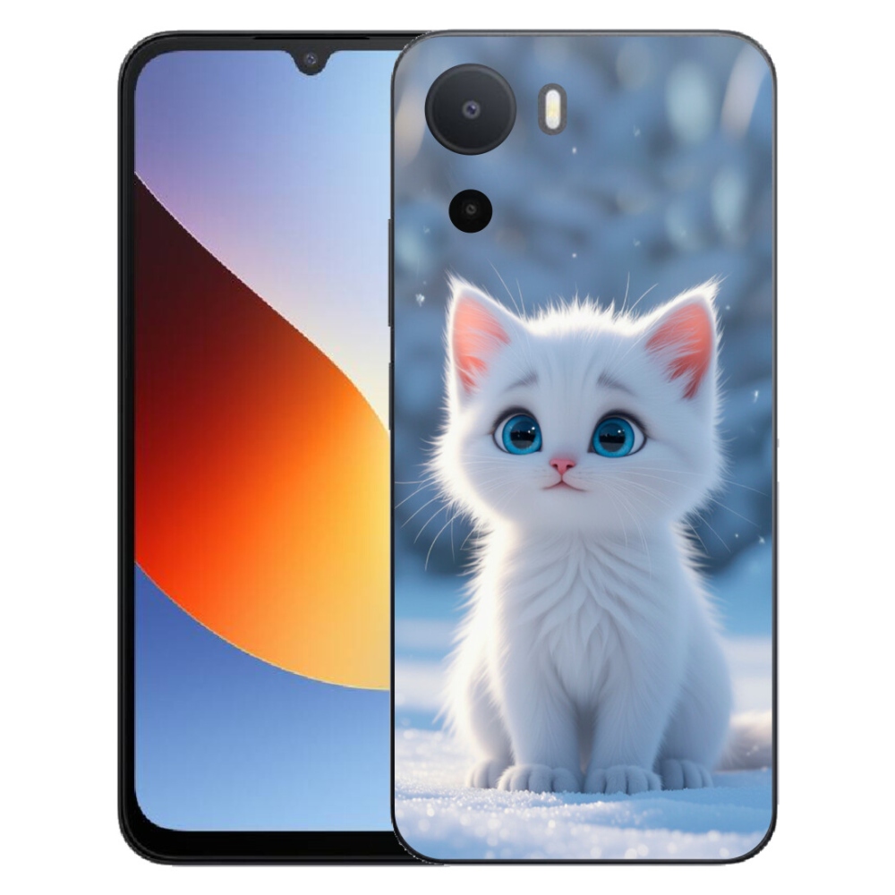 Gelový kryt mmCase na Xiaomi Redmi A7 Pro - bílé kotě 3