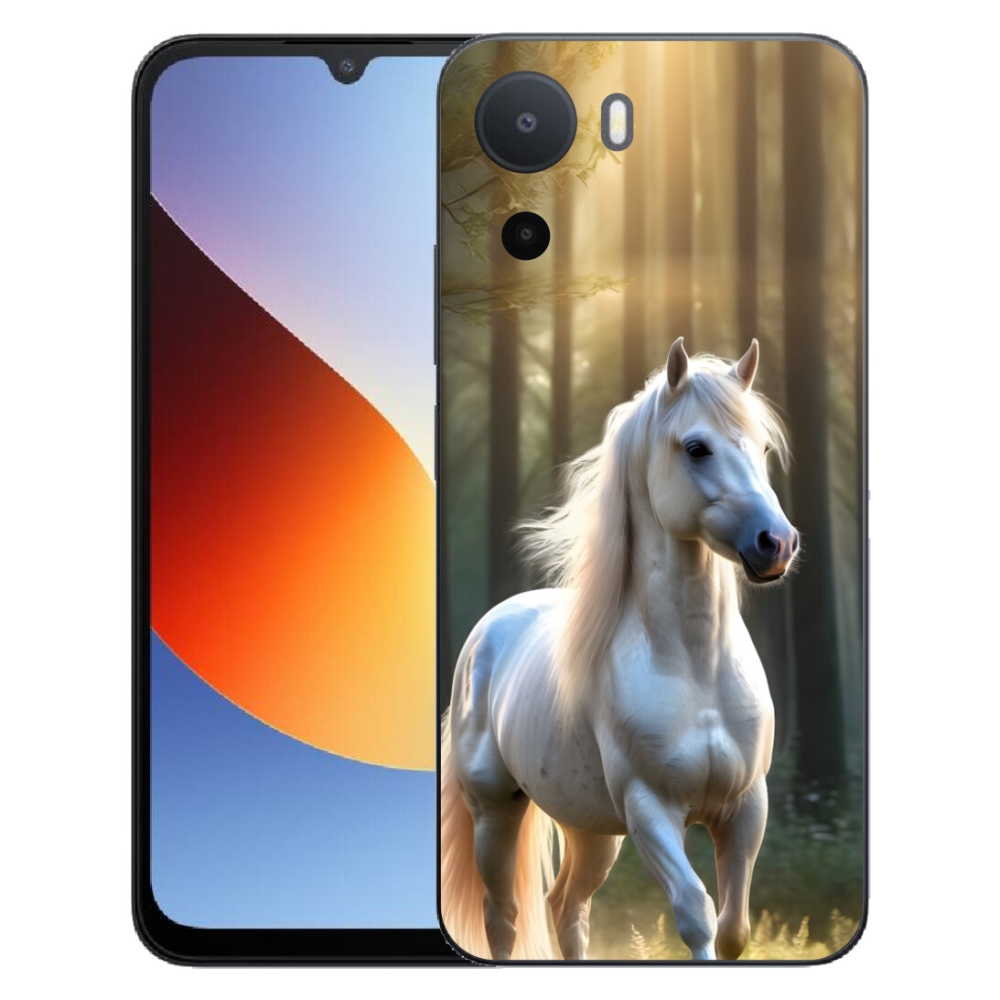 Gelový kryt mmCase na Xiaomi Redmi A7 Pro - bílý kůň 3