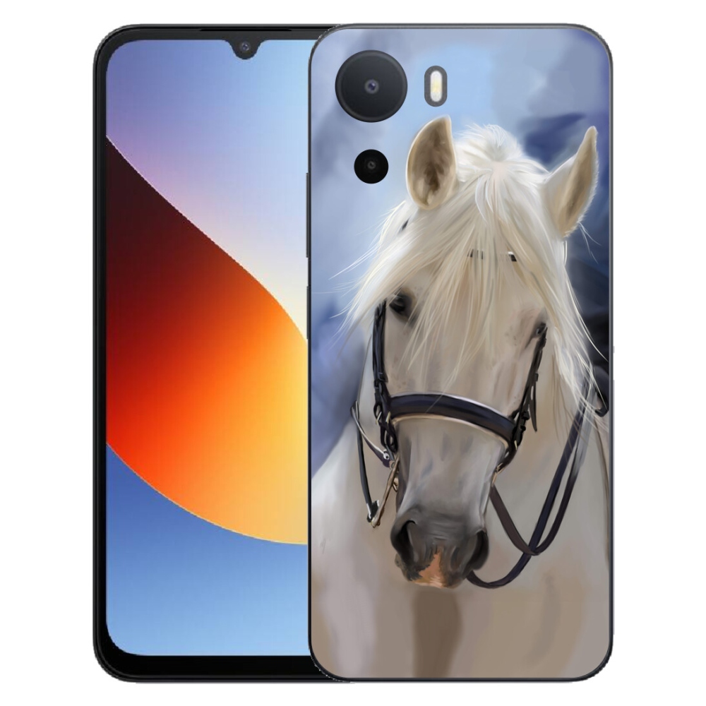 Gelový kryt mmCase na Xiaomi Redmi A7 Pro - bílý kůň