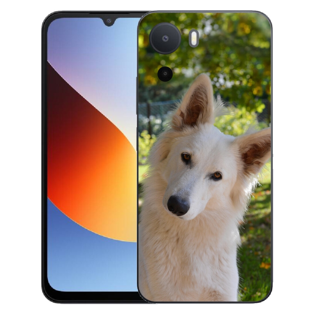 Gelový kryt mmCase na Xiaomi Redmi A7 Pro - bílý švýcarský ovčák 1
