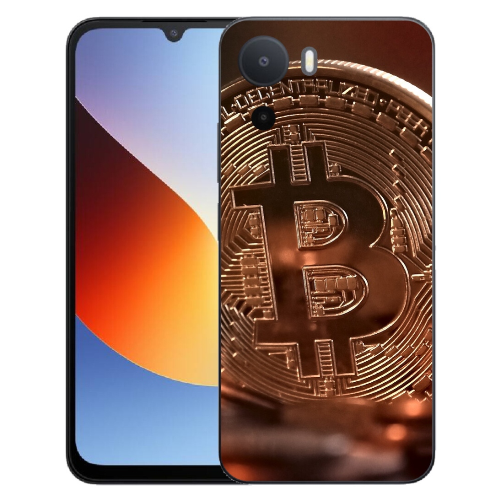 Gelový kryt mmCase na Xiaomi Redmi A7 Pro - bitcoin