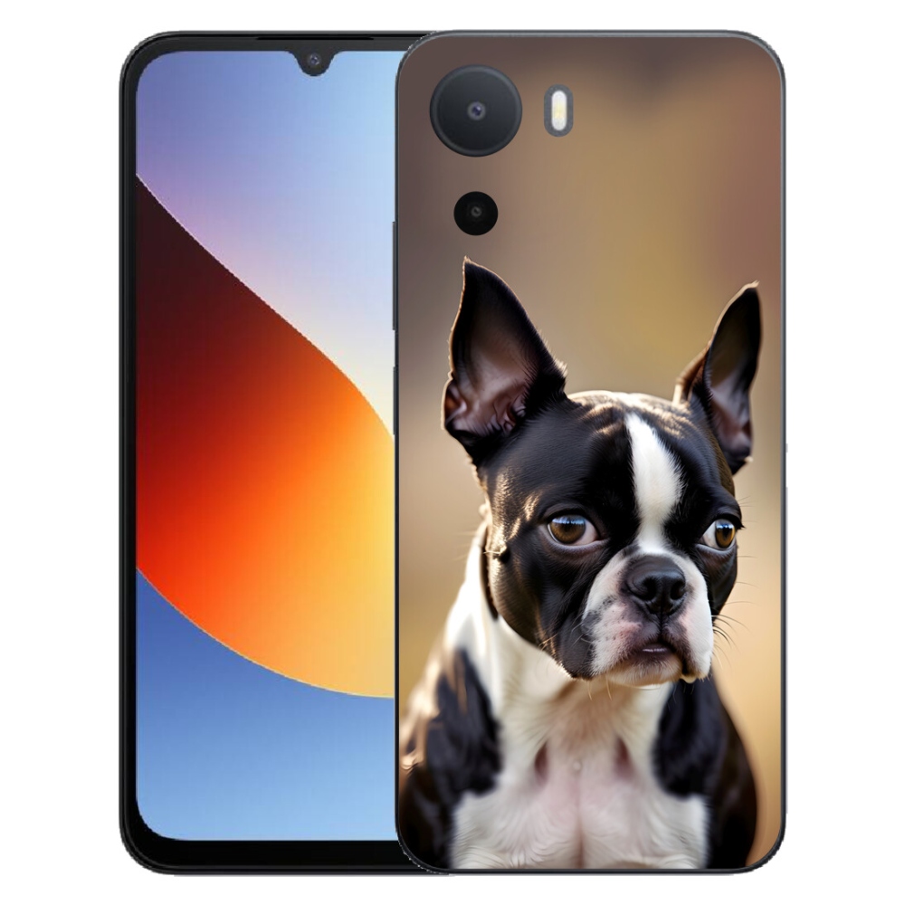 Gelový kryt mmCase na Xiaomi Redmi A7 Pro - bostonský teriér