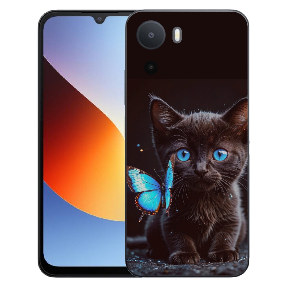Gelový kryt mmCase na Xiaomi Redmi A7 Pro - černé kotě 3