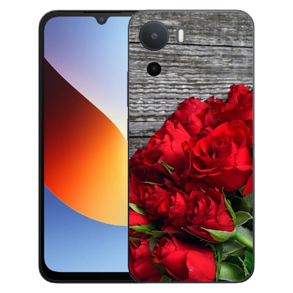 Gelový kryt mmCase na Xiaomi Redmi A7 Pro - červené růže