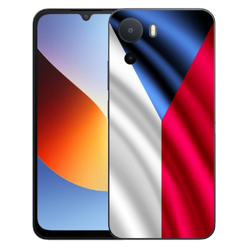 Gelový kryt mmCase na Xiaomi Redmi A7 Pro - česká vlajka