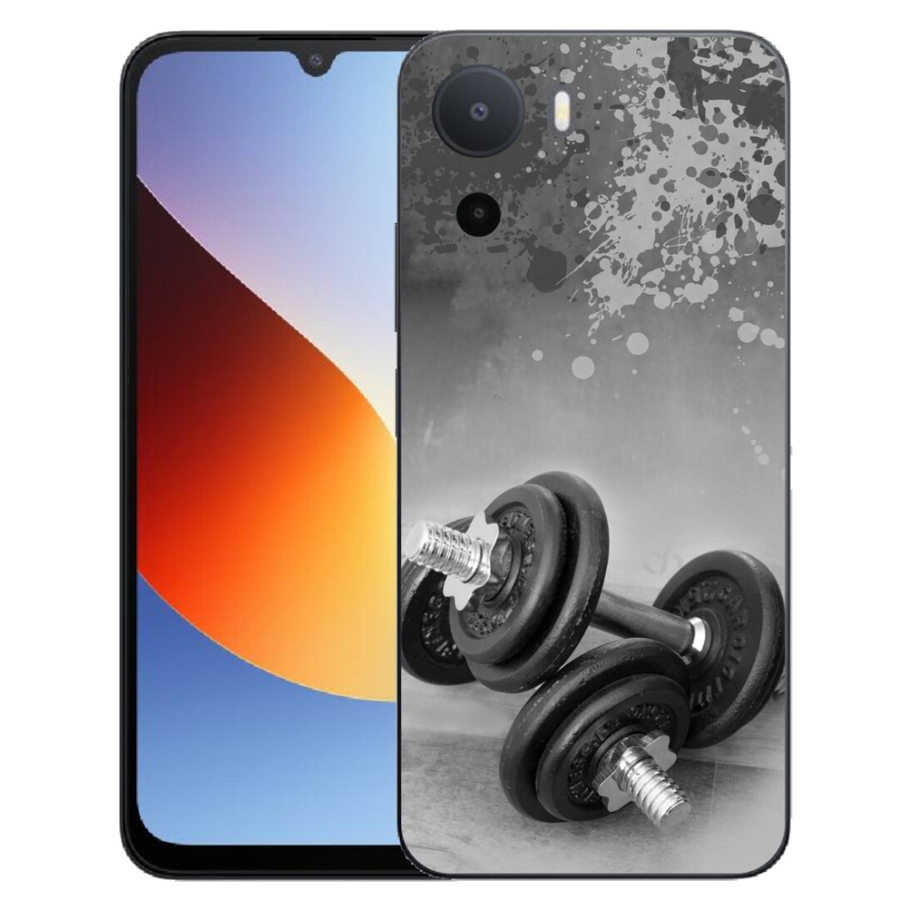 Gelový kryt mmCase na Xiaomi Redmi A7 Pro - činky 1