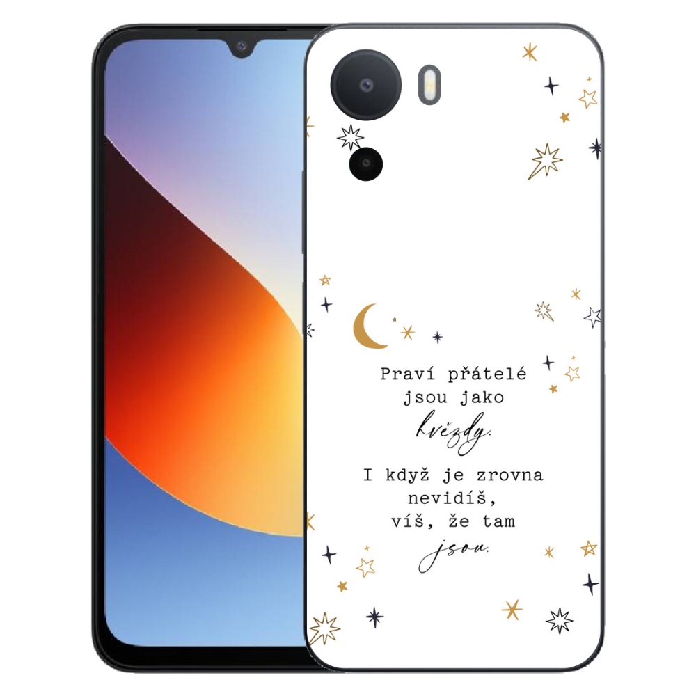 Gelový kryt mmCase na Xiaomi Redmi A7 Pro - citát 6 bílé pozadí