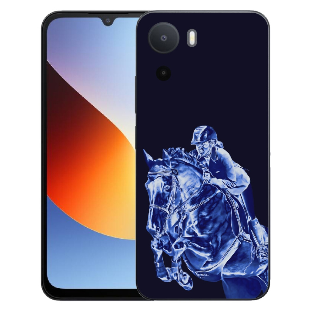 Gelový kryt mmCase na Xiaomi Redmi A7 Pro - dostihový kůň