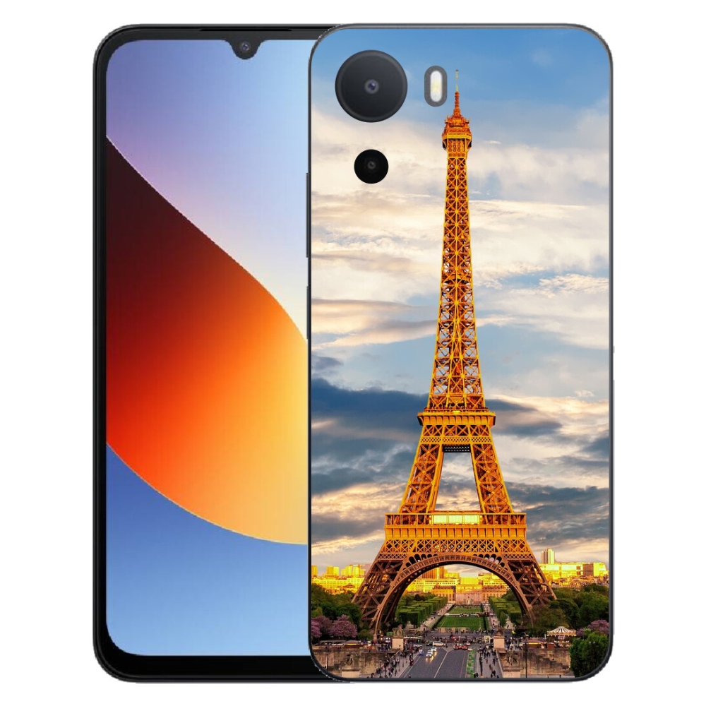 Gelový kryt mmCase na Xiaomi Redmi A7 Pro - eiffelova věž 3