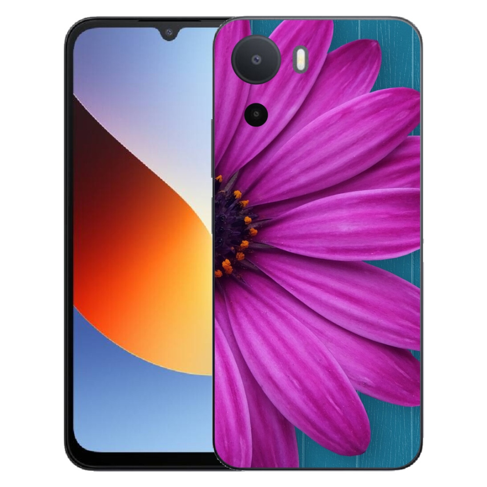 Gelový kryt mmCase na Xiaomi Redmi A7 Pro - fialová kopretina