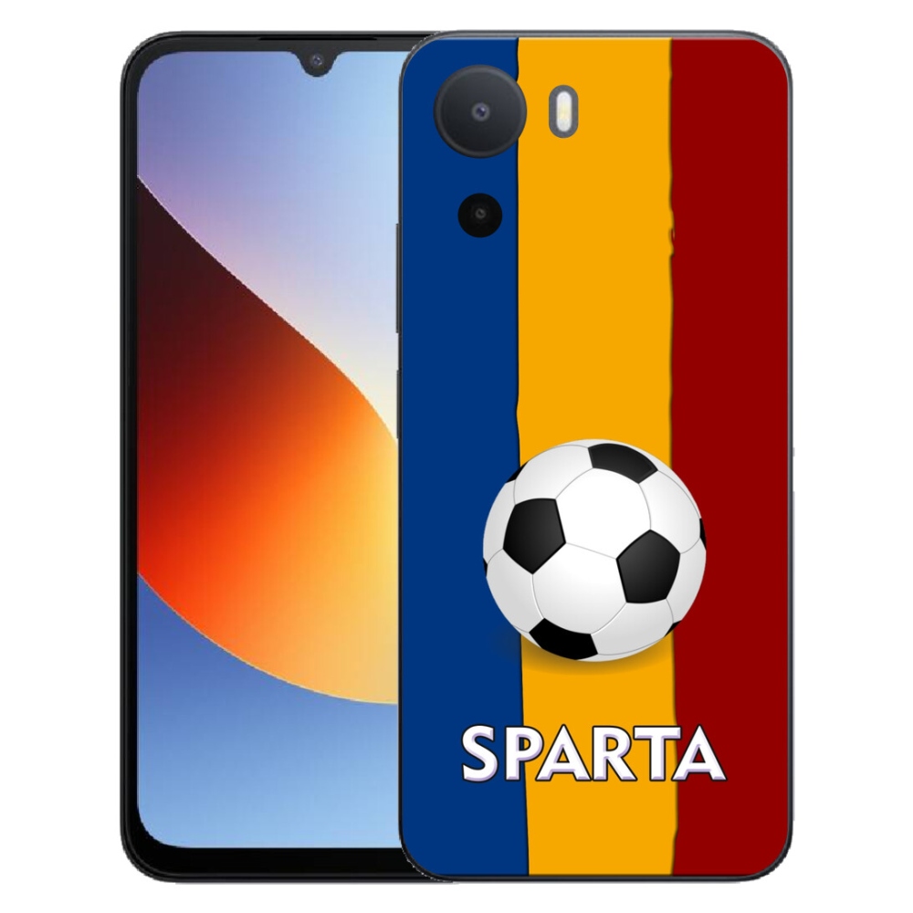 Gelový kryt mmCase na Xiaomi Redmi A7 Pro - fotbal 1