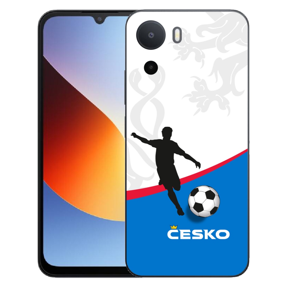 Gelový kryt mmCase na Xiaomi Redmi A7 Pro - fotbal Česko 1