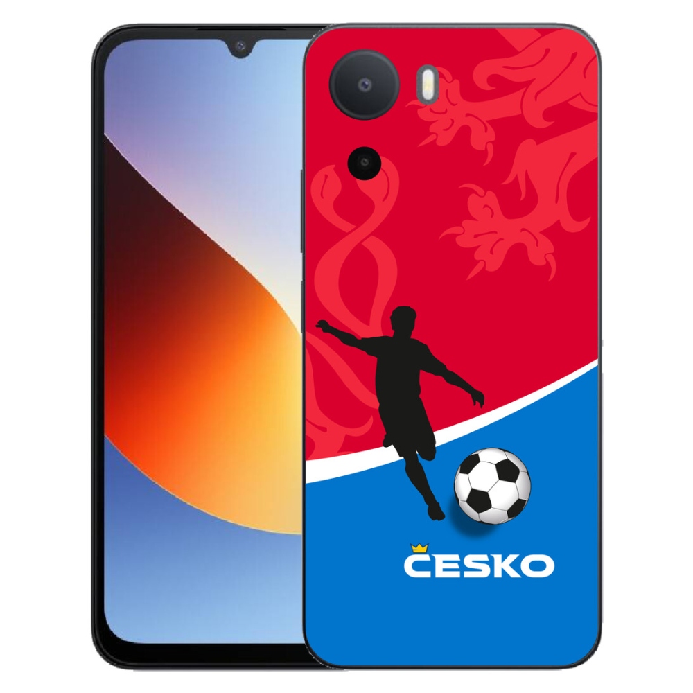 Gelový kryt mmCase na Xiaomi Redmi A7 Pro - fotbal Česko