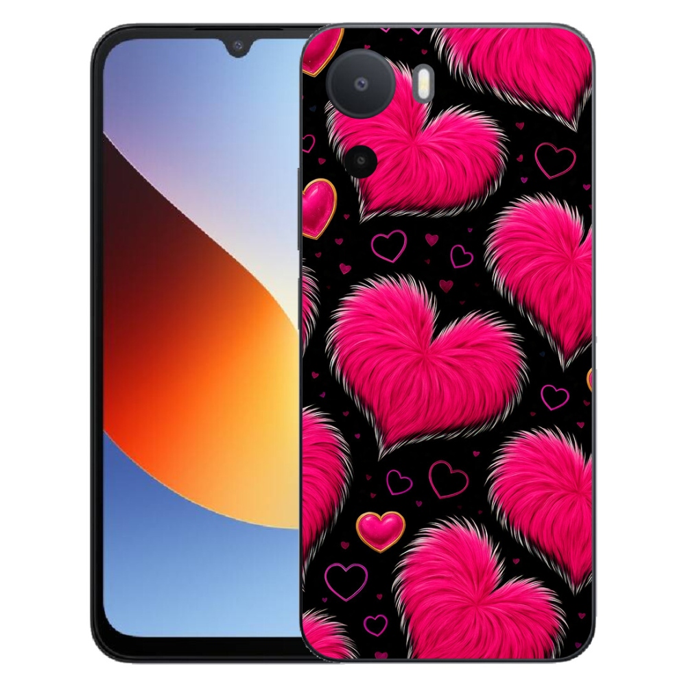 Gelový kryt mmCase na Xiaomi Redmi A7 Pro - hebká srdce