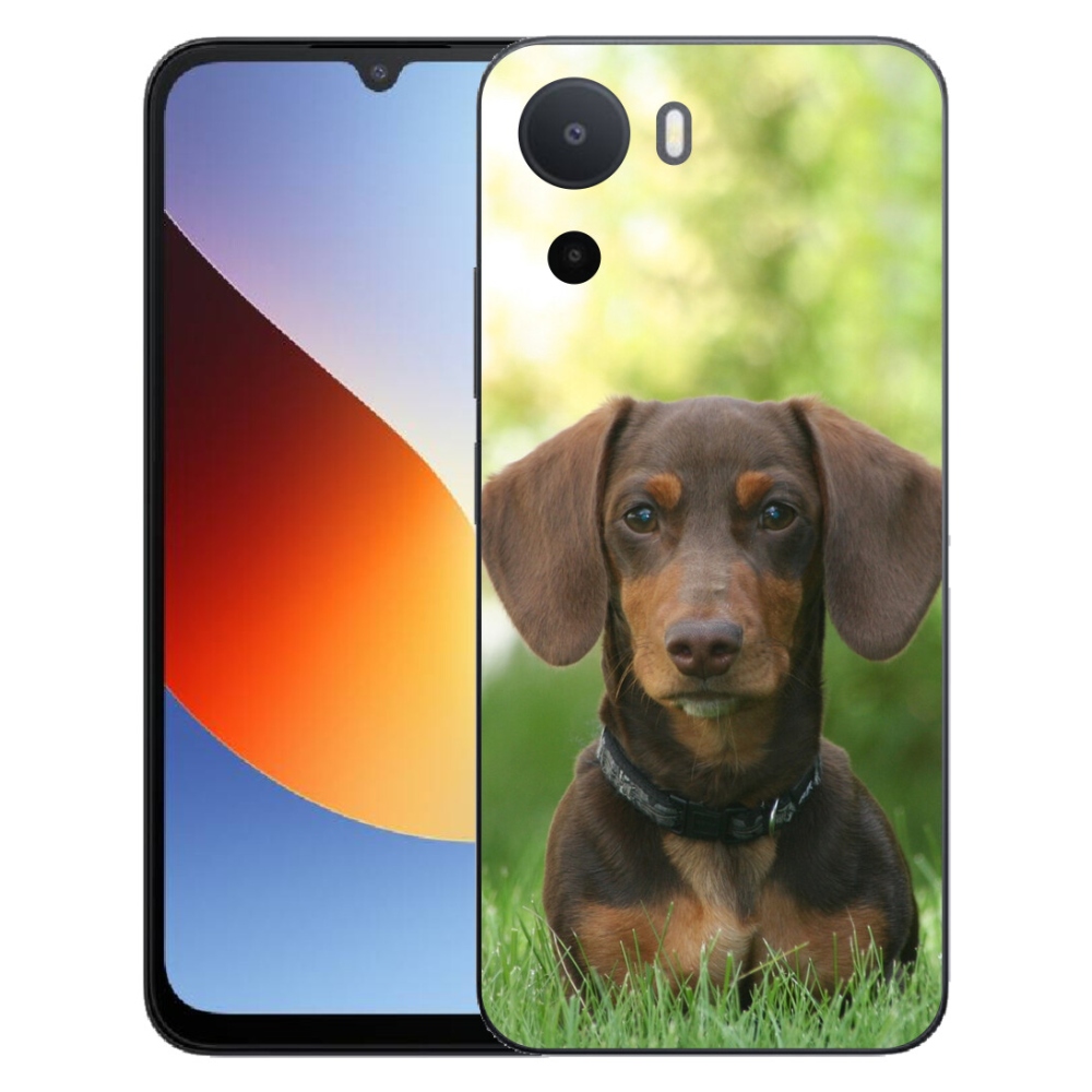 Gelový kryt mmCase na Xiaomi Redmi A7 Pro - hnědý jezevčík