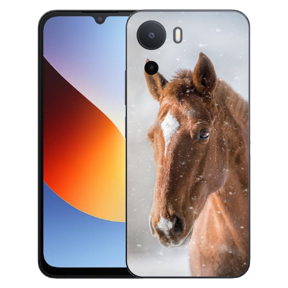 Gelový kryt mmCase na Xiaomi Redmi A7 Pro - hnědý kůň 2