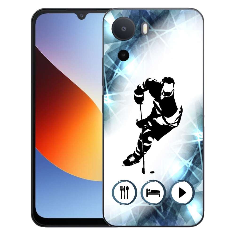Gelový kryt mmCase na Xiaomi Redmi A7 Pro - hokej 1