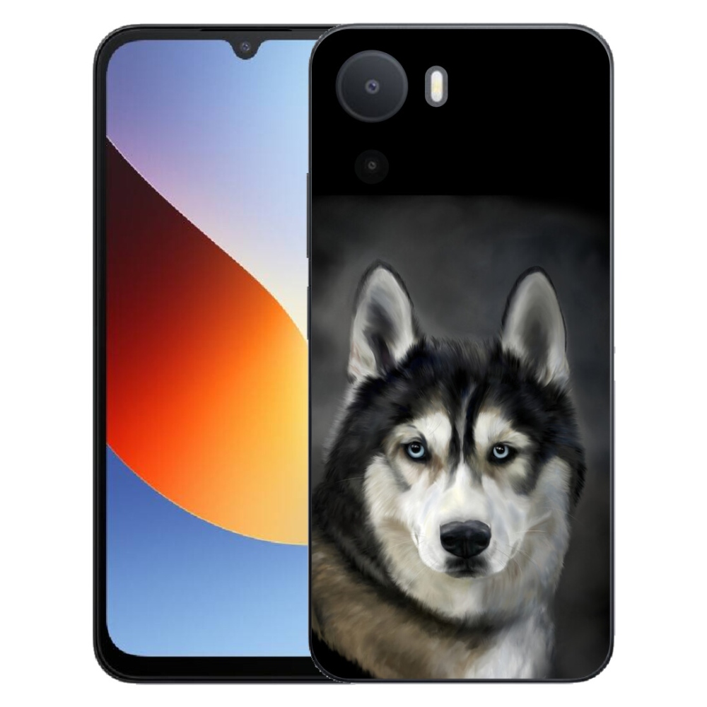 Gelový kryt mmCase na Xiaomi Redmi A7 Pro - husky