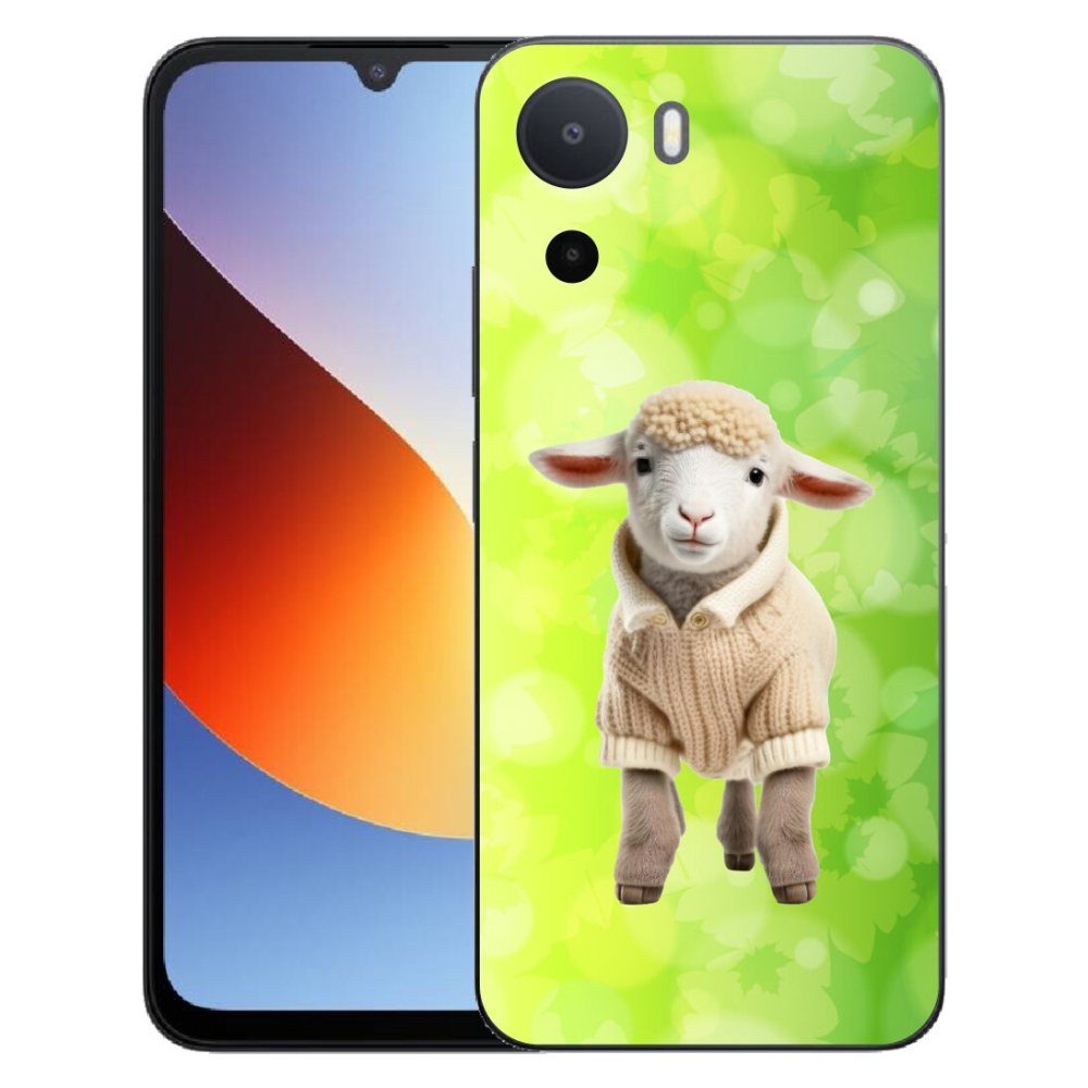 Gelový kryt mmCase na Xiaomi Redmi A7 Pro - jehně ve svetru