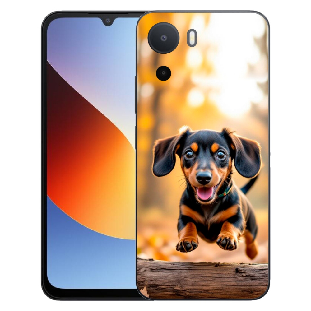 Gelový kryt mmCase na Xiaomi Redmi A7 Pro - jezevčík 2