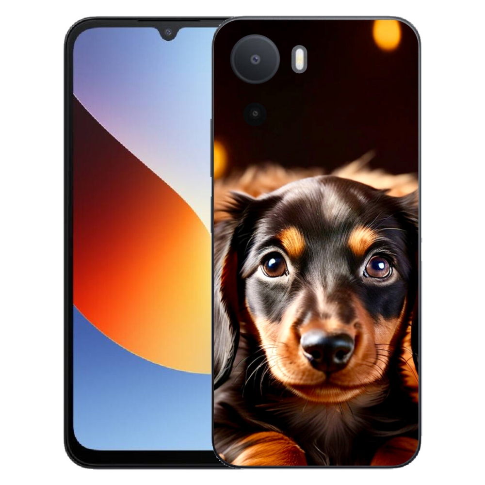 Gelový kryt mmCase na Xiaomi Redmi A7 Pro - jezevčík
