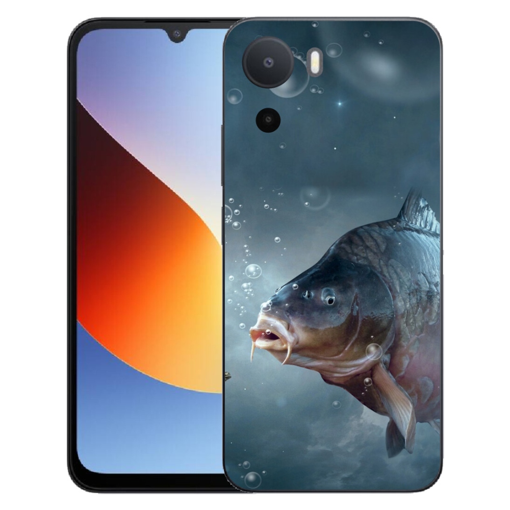 Gelový kryt mmCase na Xiaomi Redmi A7 Pro - kapr a bublinky