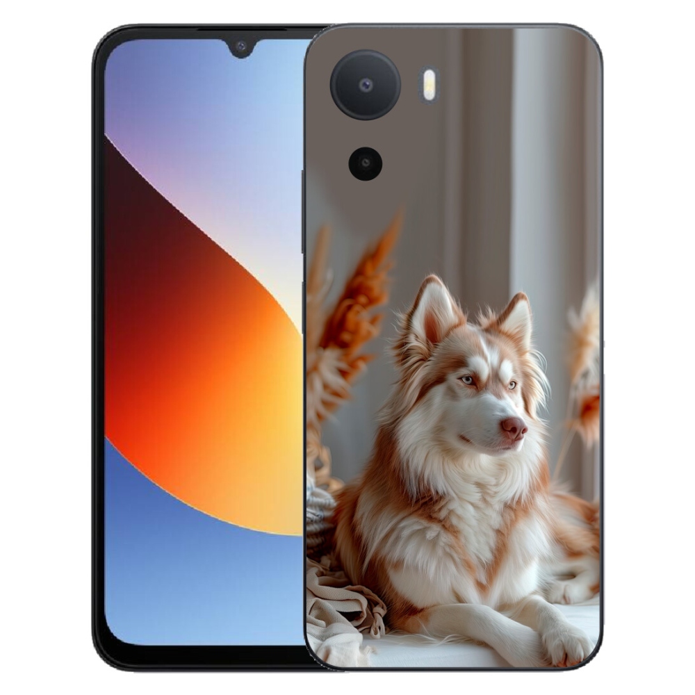 Gelový kryt mmCase na Xiaomi Redmi A7 Pro - klidný sibiřský husky