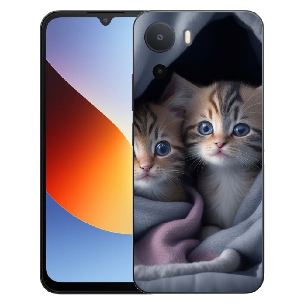 Gelový kryt mmCase na Xiaomi Redmi A7 Pro - kočičí duo 2