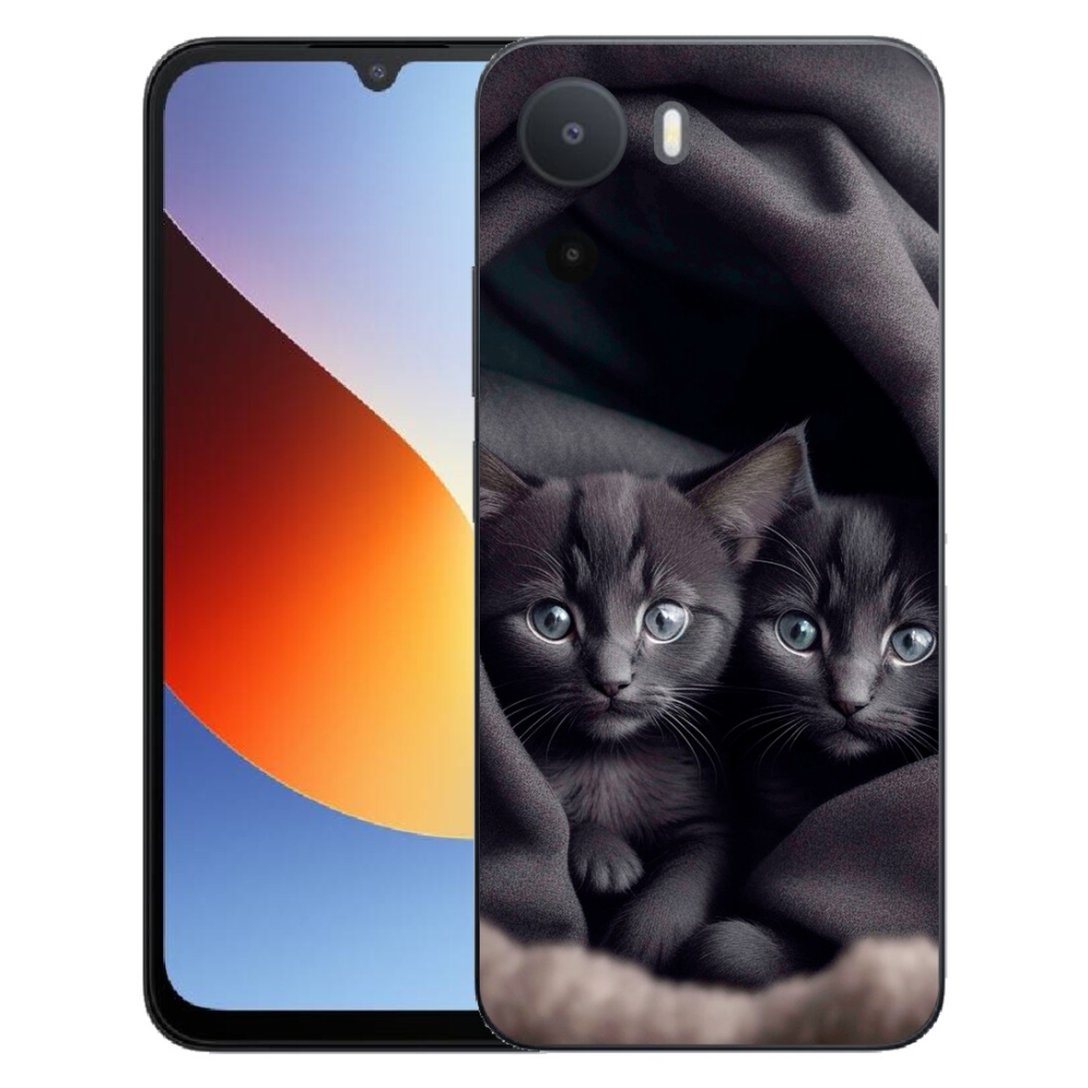 Gelový kryt mmCase na Xiaomi Redmi A7 Pro - kočičí duo