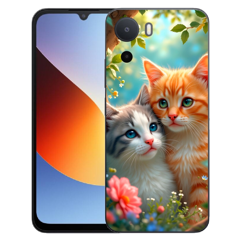 Gelový kryt mmCase na Xiaomi Redmi A7 Pro - kočičí láska 2