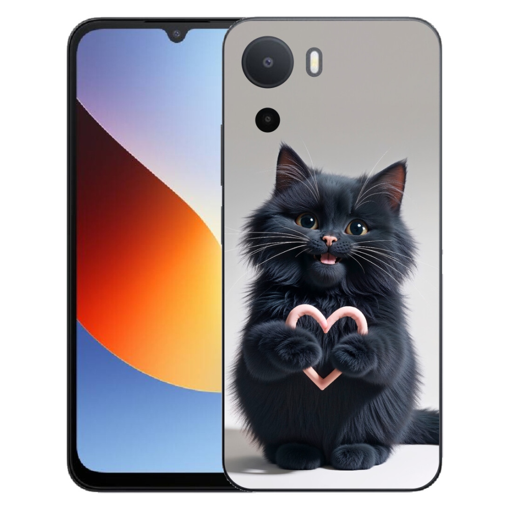 Gelový kryt mmCase na Xiaomi Redmi A7 Pro - kočičí láska 3