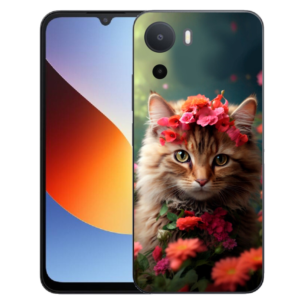 Gelový kryt mmCase na Xiaomi Redmi A7 Pro - kočíčí princezna