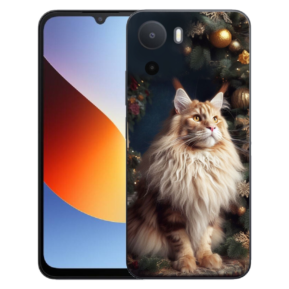 Gelový kryt mmCase na Xiaomi Redmi A7 Pro - kočka u stromku