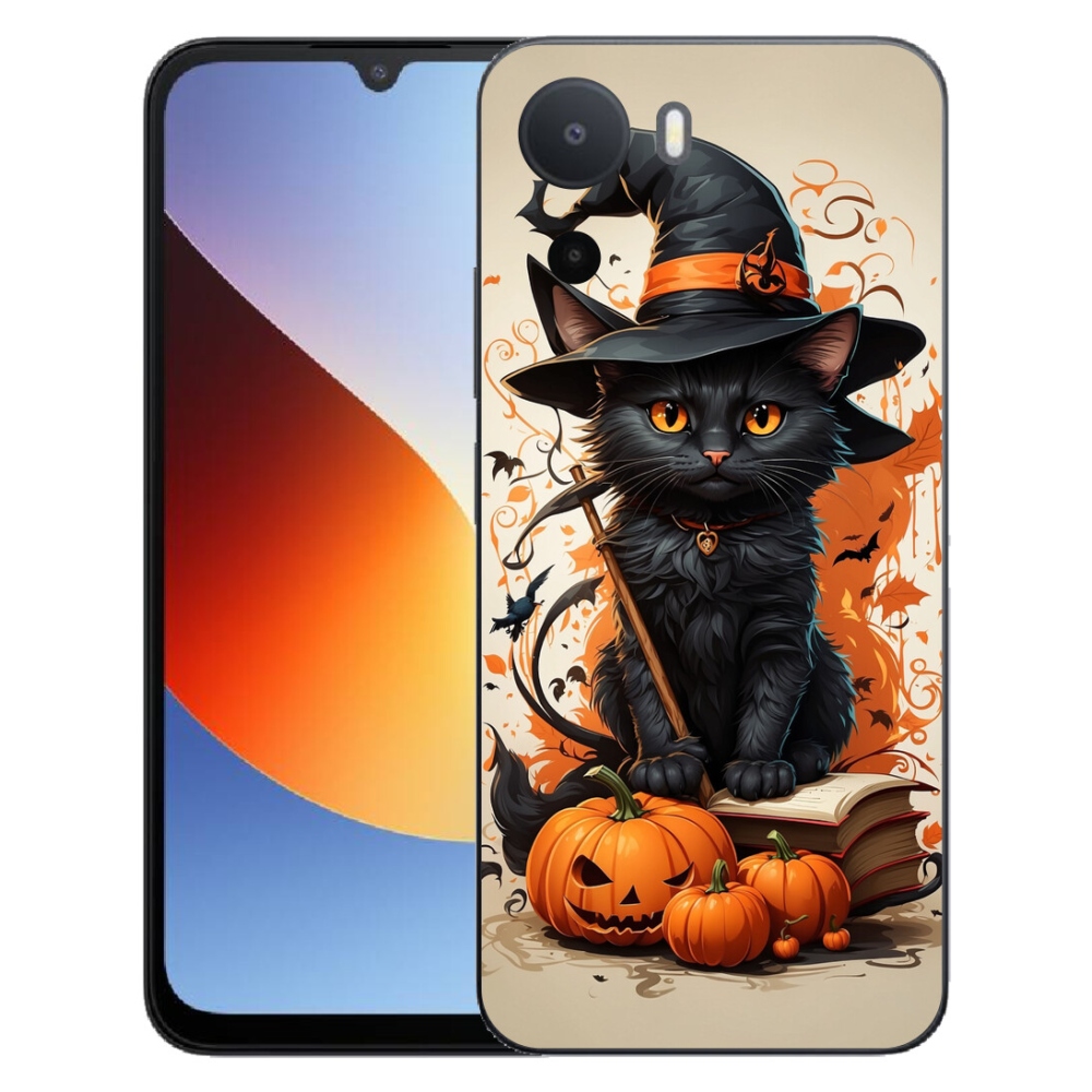 Gelový kryt mmCase na Xiaomi Redmi A7 Pro - kocour čaroděj