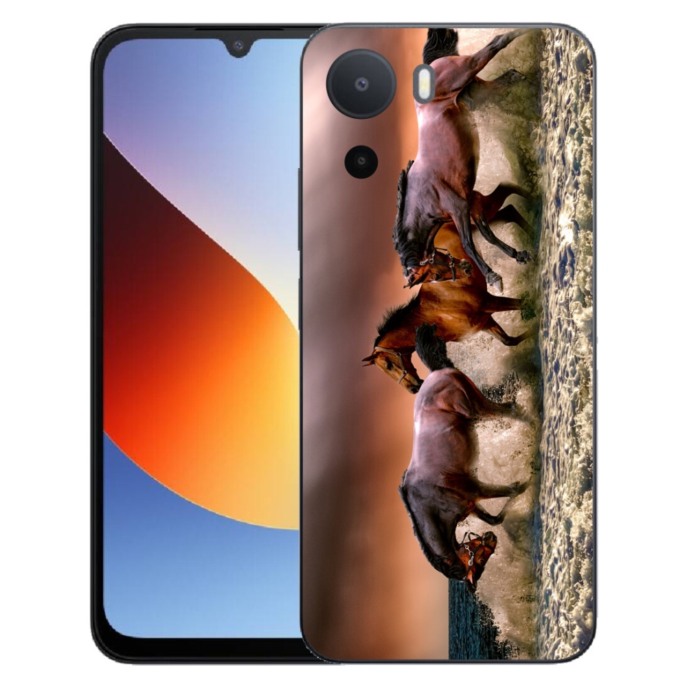 Gelový kryt mmCase na Xiaomi Redmi A7 Pro - koně 1