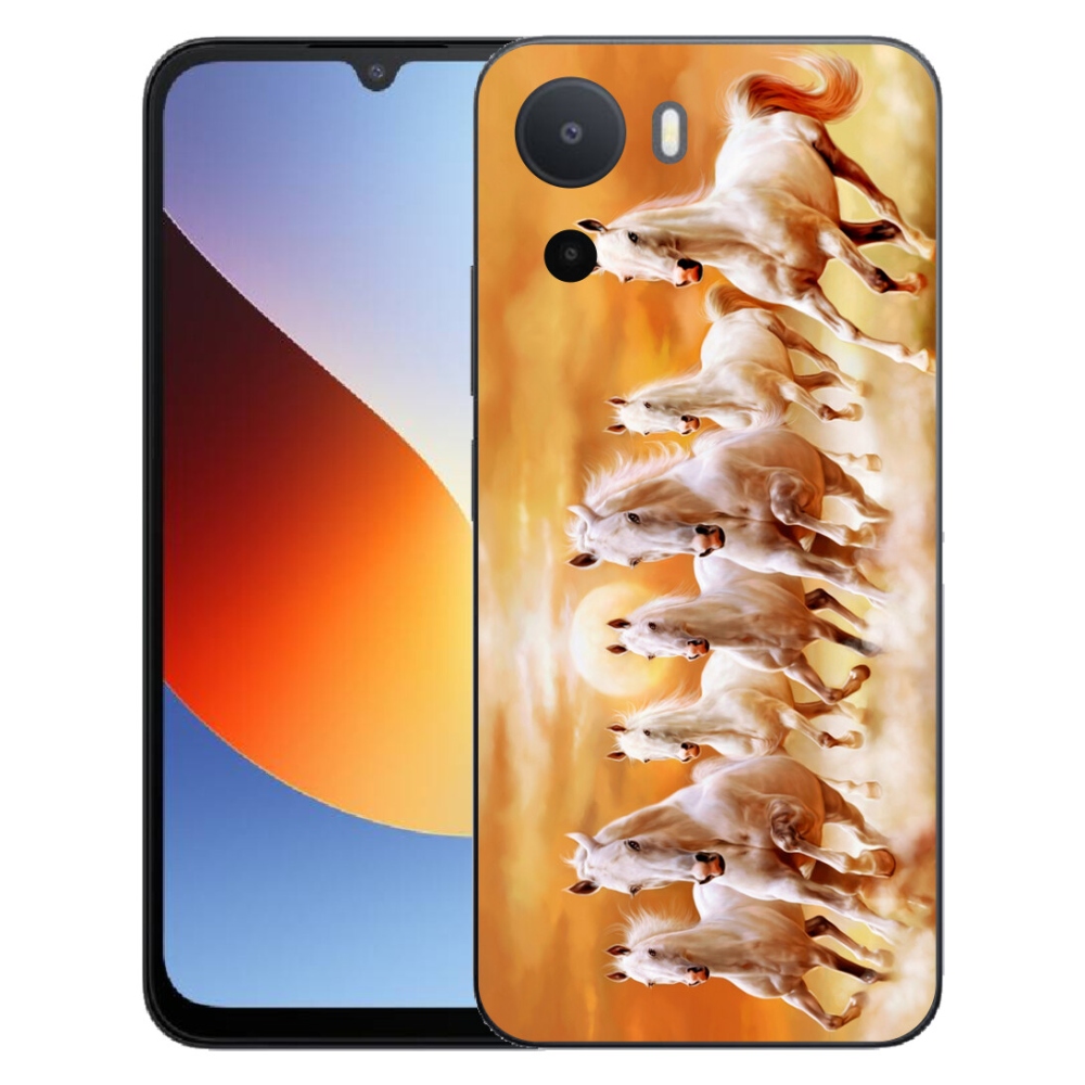Gelový kryt mmCase na Xiaomi Redmi A7 Pro - koně 2