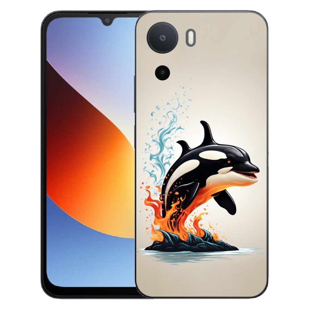 Gelový kryt mmCase na Xiaomi Redmi A7 Pro - kosatka