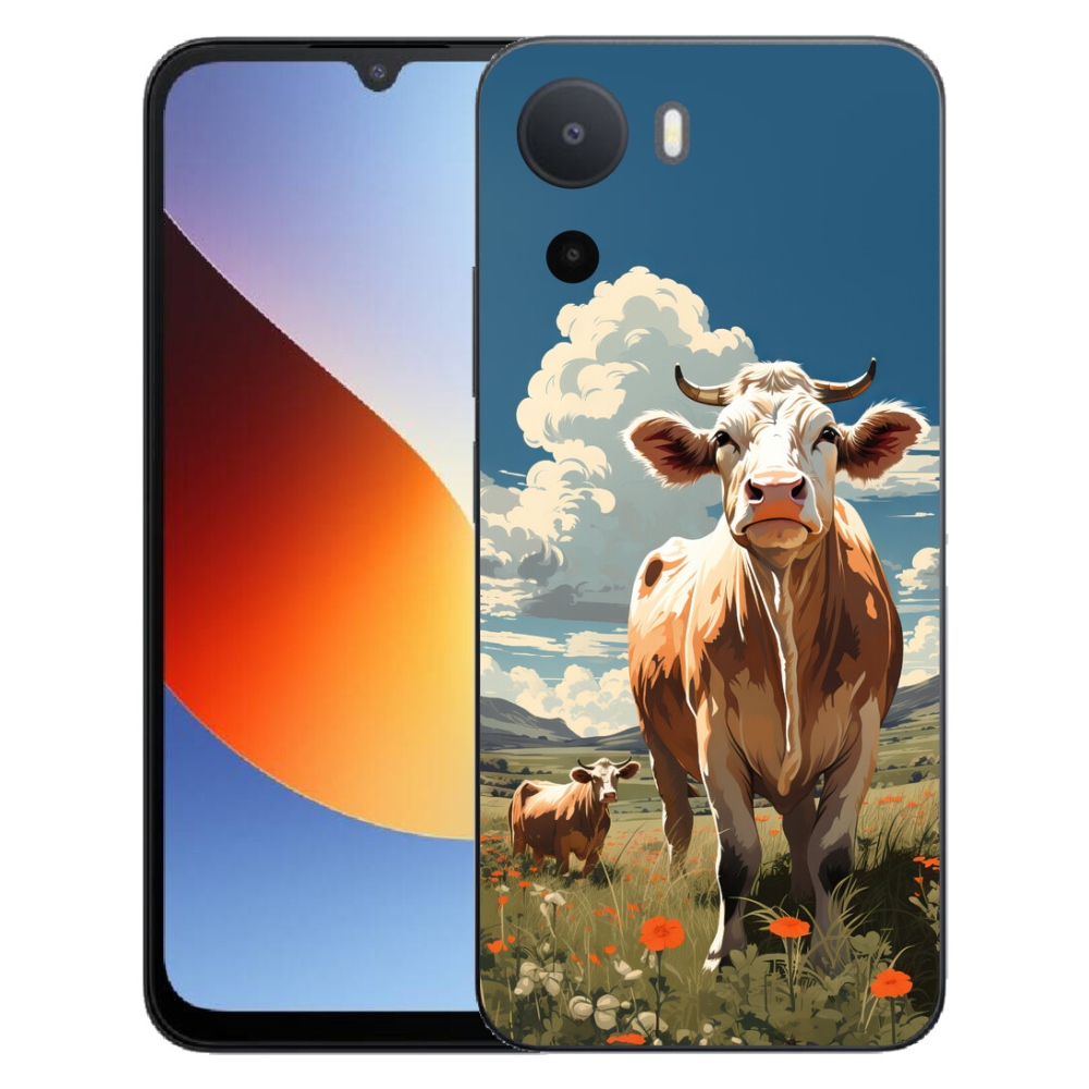 Gelový kryt mmCase na Xiaomi Redmi A7 Pro - krávy na louce