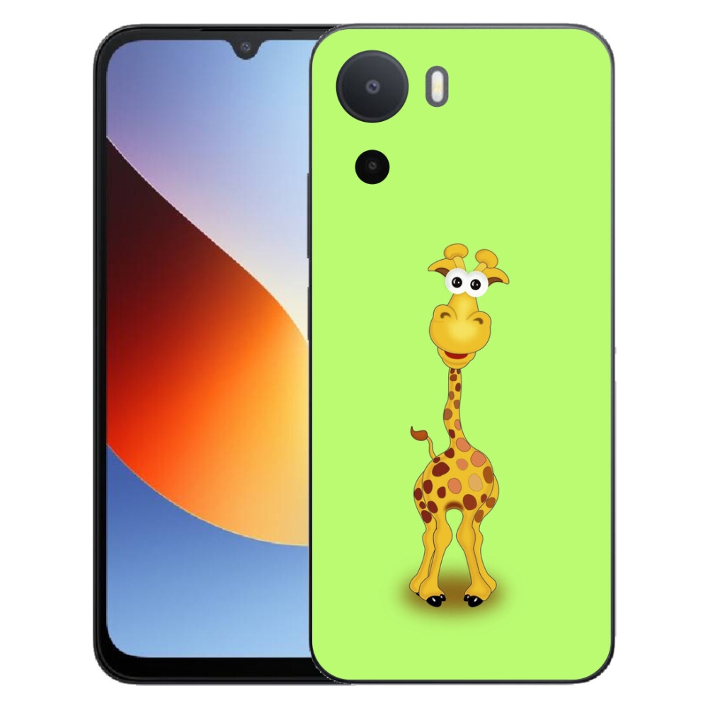 Gelový kryt mmCase na Xiaomi Redmi A7 Pro - kreslená žirafa
