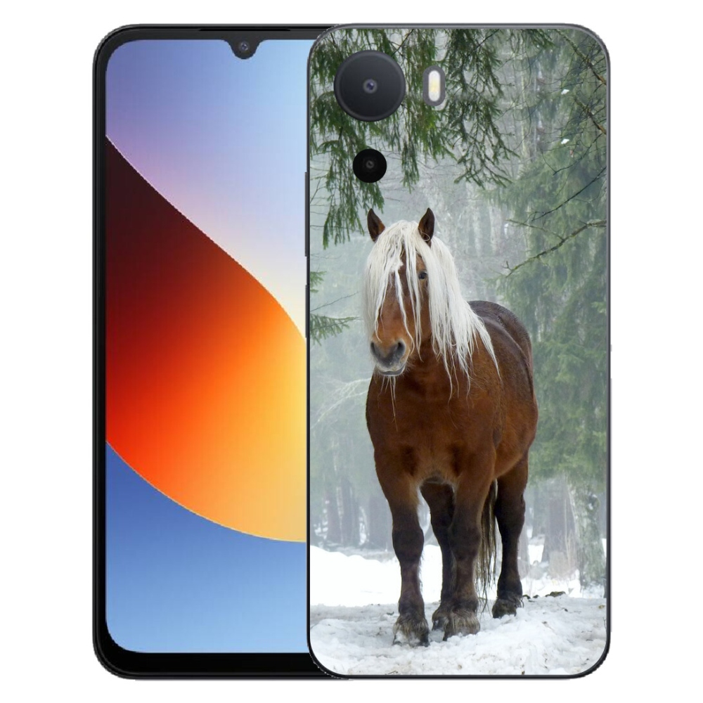 Gelový kryt mmCase na Xiaomi Redmi A7 Pro - kůň v lese