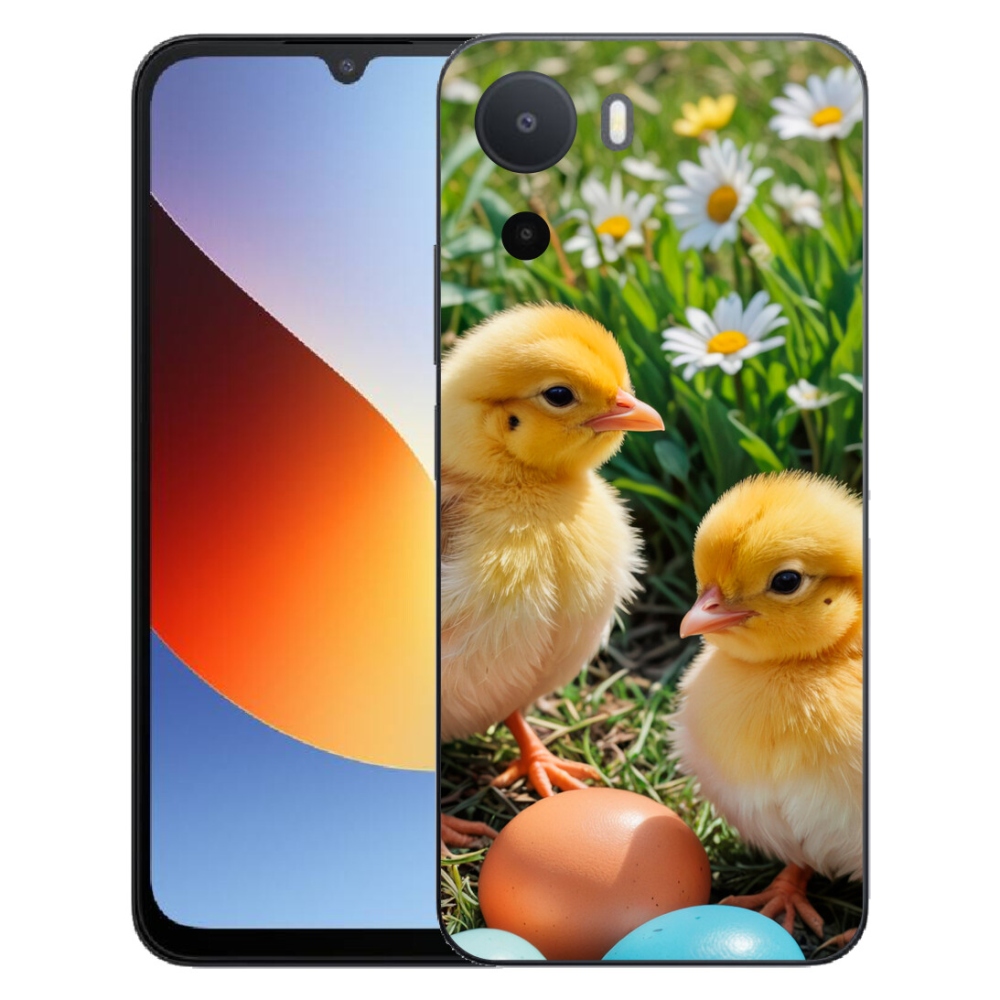 Gelový kryt mmCase na Xiaomi Redmi A7 Pro - kuřátka