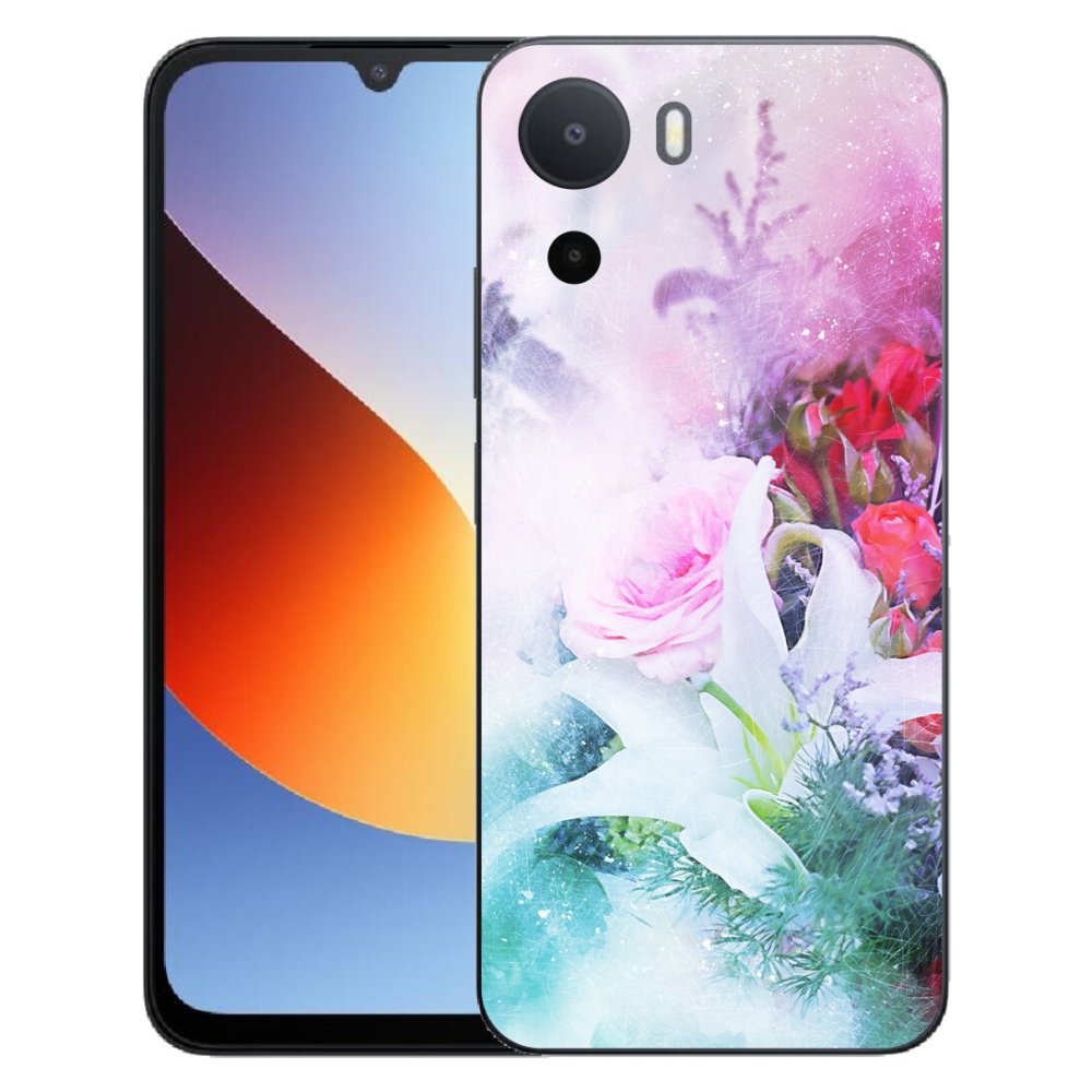 Gelový kryt mmCase na Xiaomi Redmi A7 Pro - květiny 4