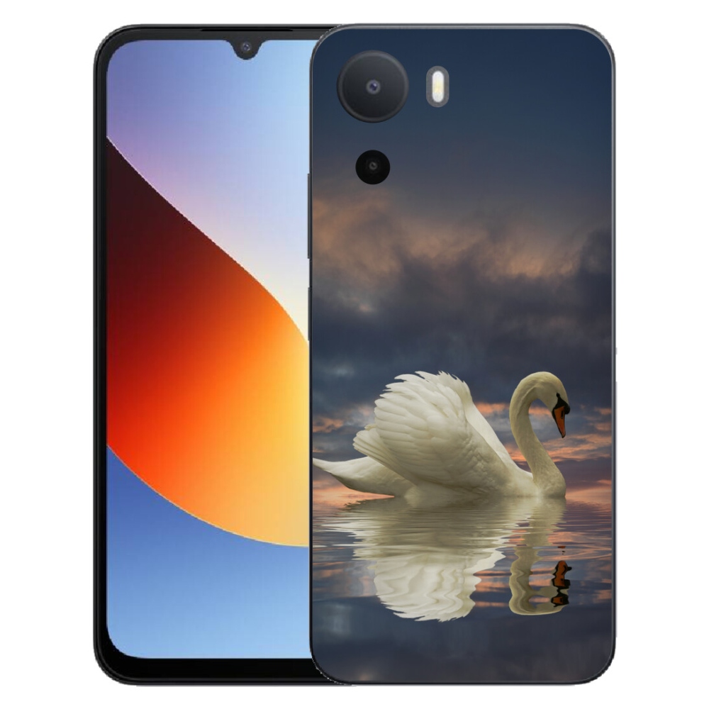 Gelový kryt mmCase na Xiaomi Redmi A7 Pro - labuť