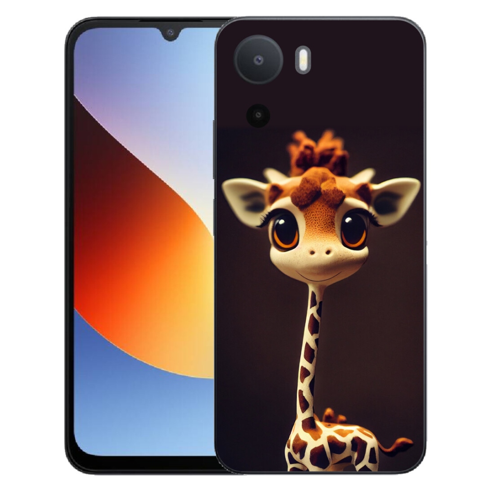 Gelový kryt mmCase na Xiaomi Redmi A7 Pro - malá žirafa