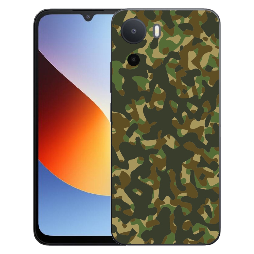Gelový kryt mmCase na Xiaomi Redmi A7 Pro - maskáčový vzor 1