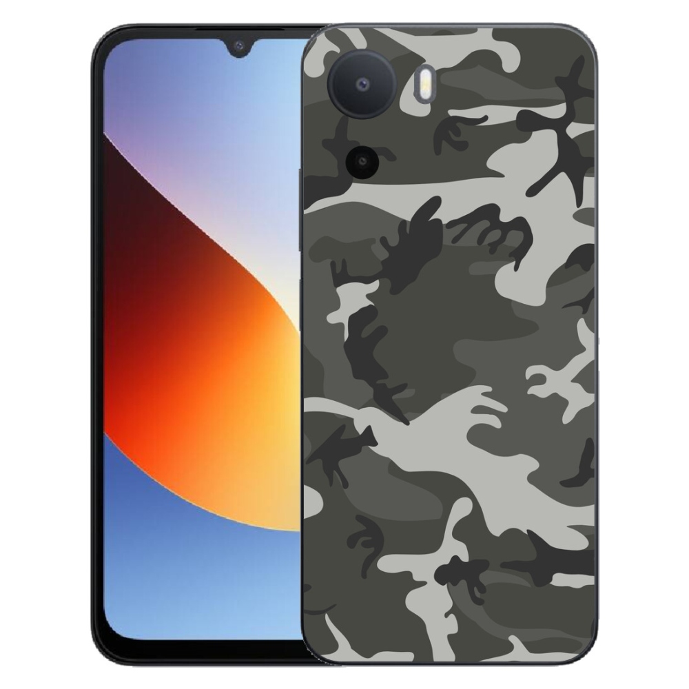 Gelový kryt mmCase na Xiaomi Redmi A7 Pro - maskáčový vzor