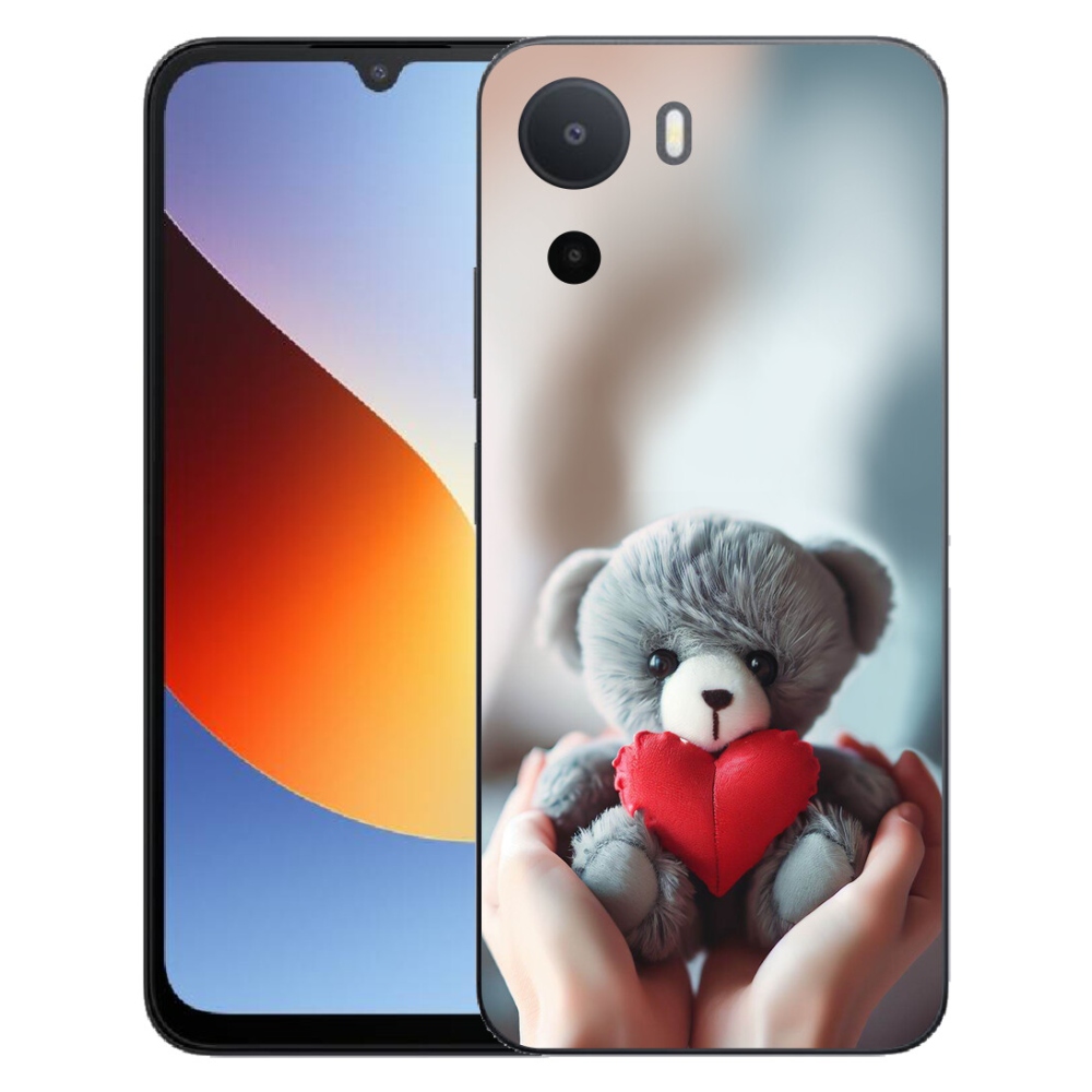 Gelový kryt mmCase na Xiaomi Redmi A7 Pro - medvídek pro zamilované