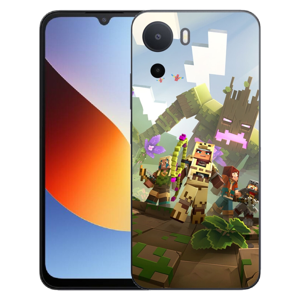 Gelový kryt mmCase na Xiaomi Redmi A7 Pro - minecraft 1