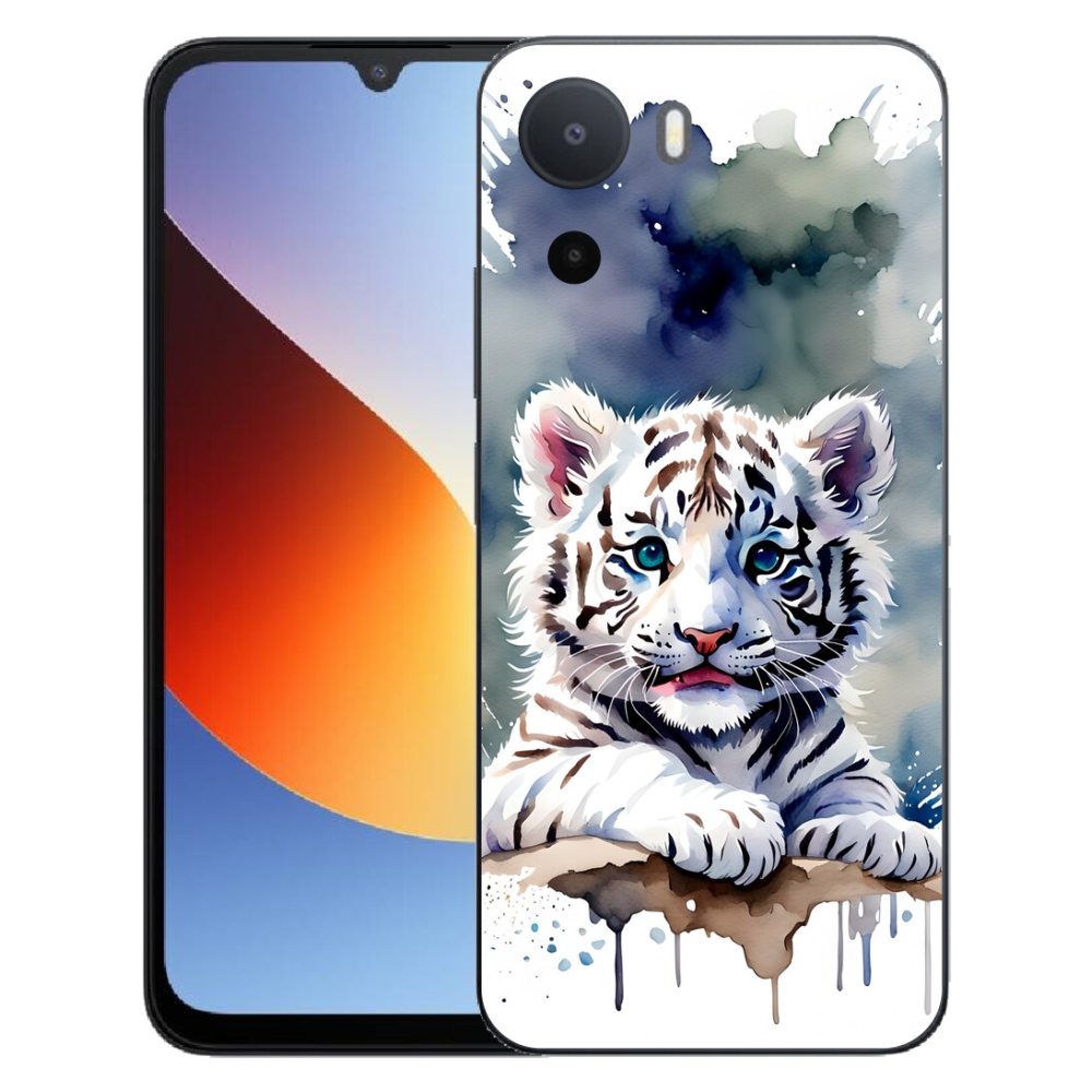 Gelový kryt mmCase na Xiaomi Redmi A7 Pro - mládě bílého tygra