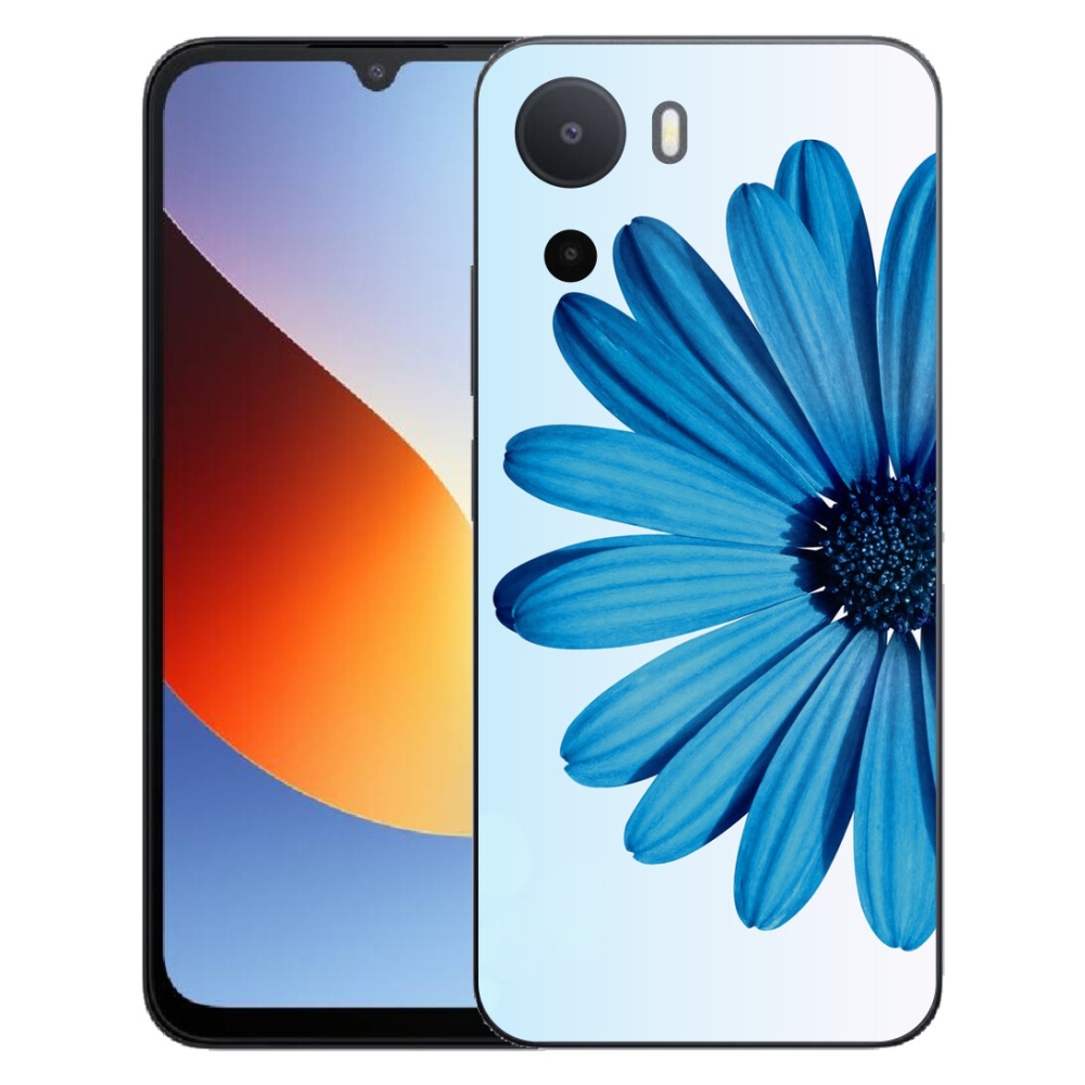 Gelový kryt mmCase na Xiaomi Redmi A7 Pro - modrá kopretina